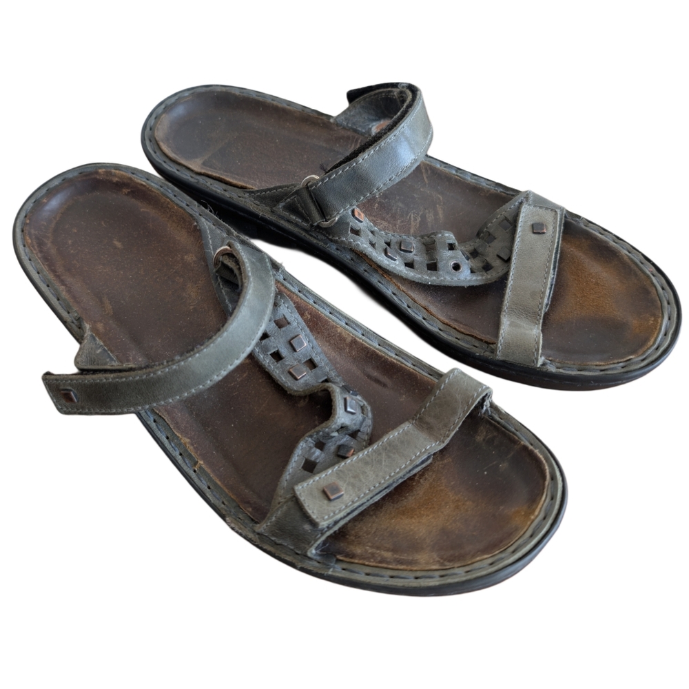 Naot 37 Adjustable Strappy Grunge Boho Hippie Sandals